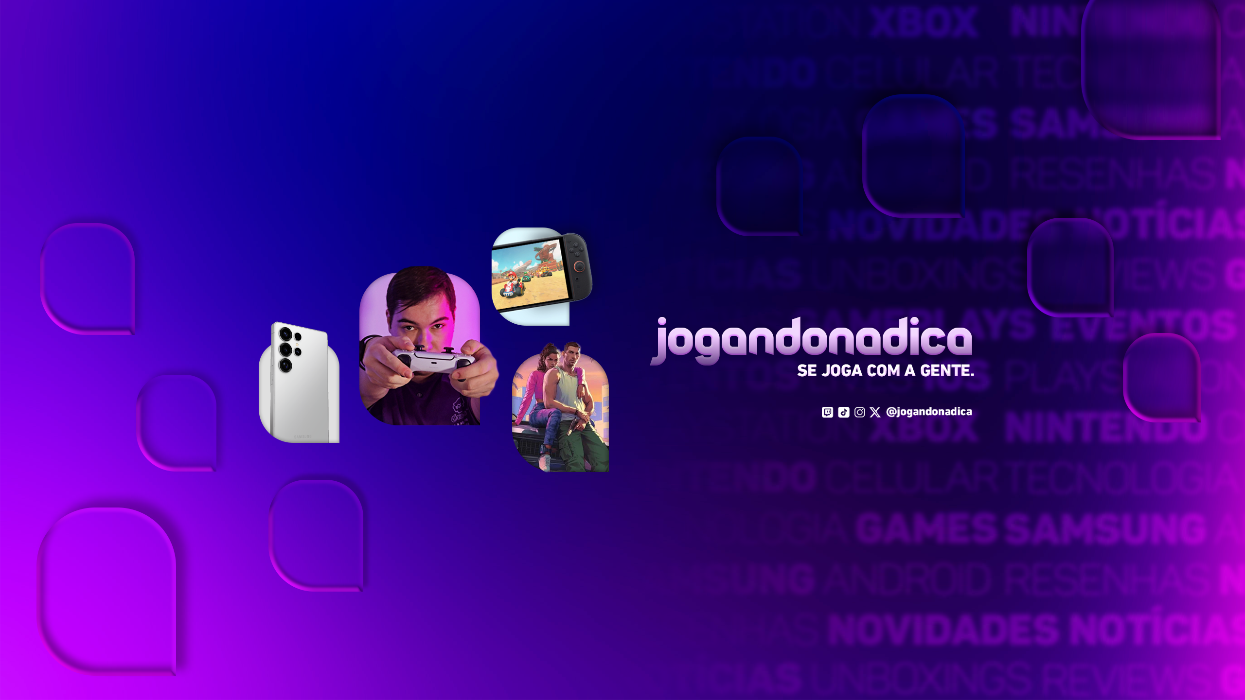 Banner de jogandonadica